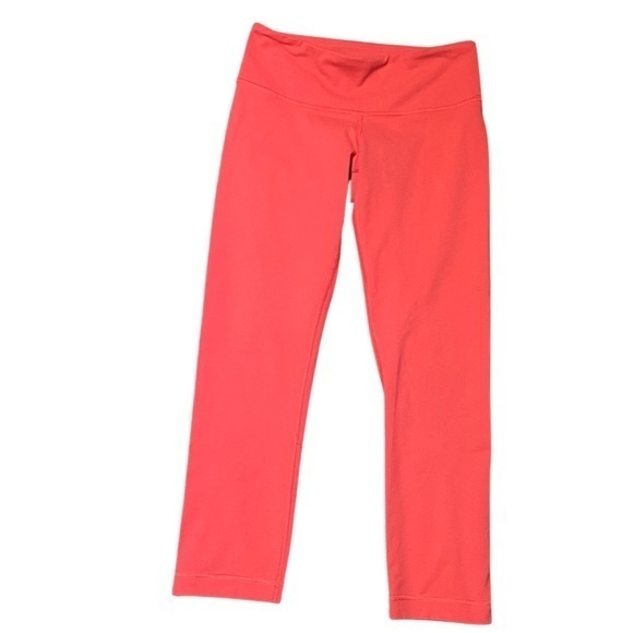 Lululemon size 4 capri leggings ORANGE app - Picture 1 of 2